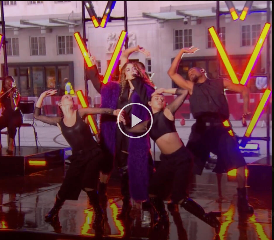 Choreographer - BBC The One Show - Don't Think Twice - Rita Ora